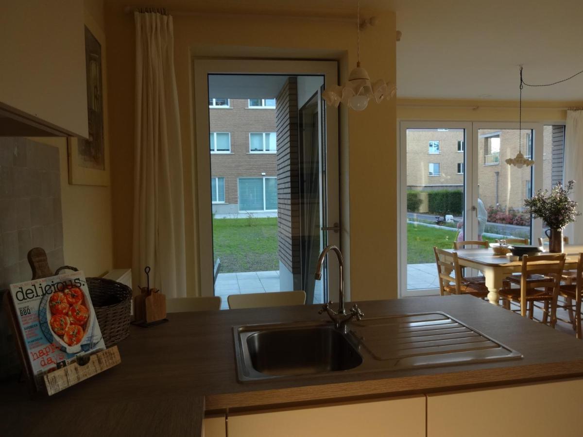 Bootsman gelijkvloers appartement met tuin en autostaanplaats Oostende Buitenkant foto