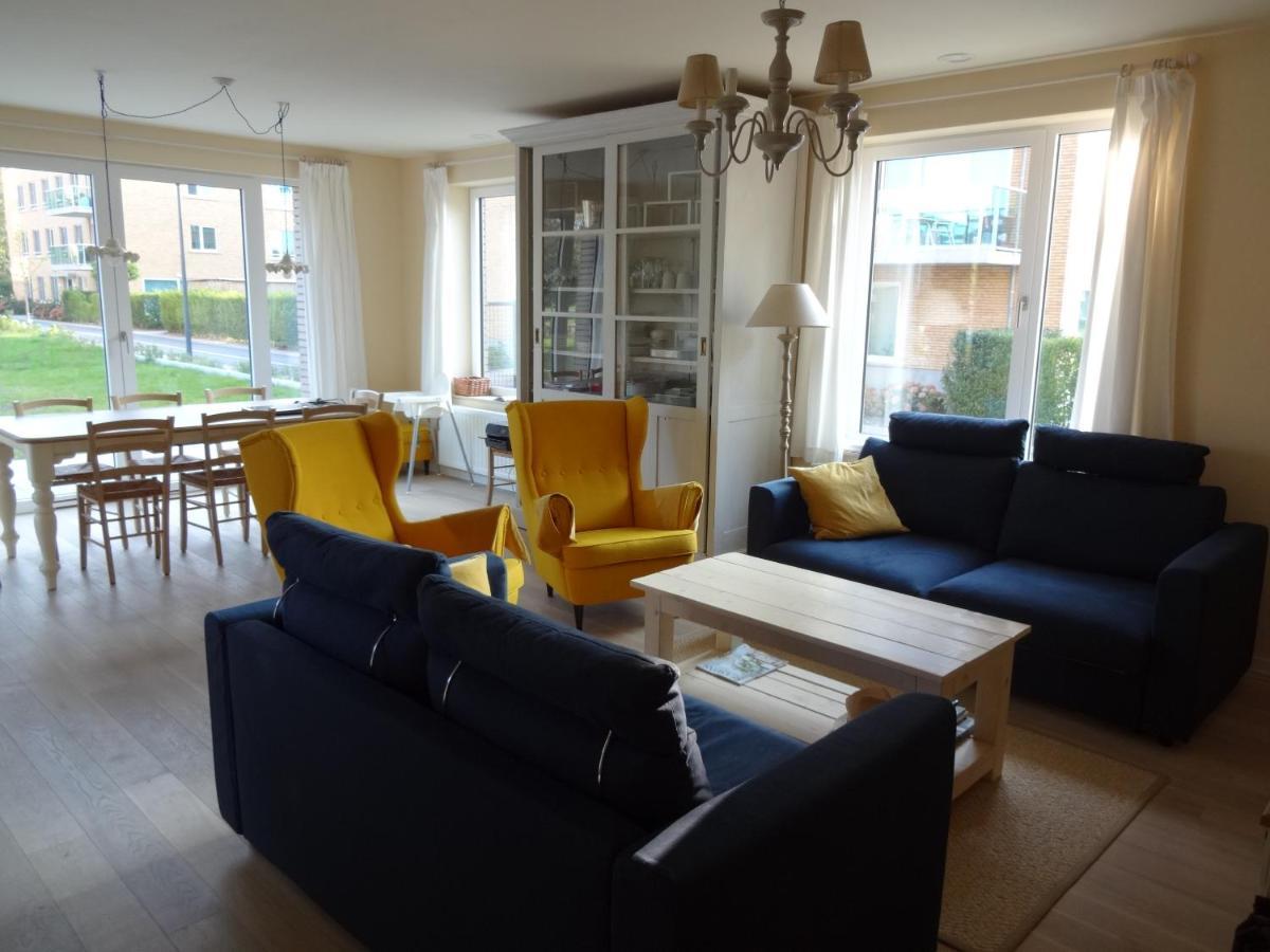 Bootsman gelijkvloers appartement met tuin en autostaanplaats Oostende Buitenkant foto
